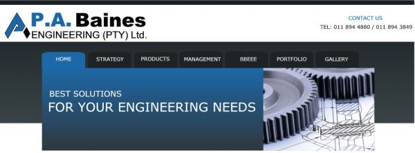 PA BAINES ENGINEERING [PTY] LTD